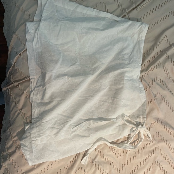 ASOS White Wrap Skirt - Picture 1 of 3
